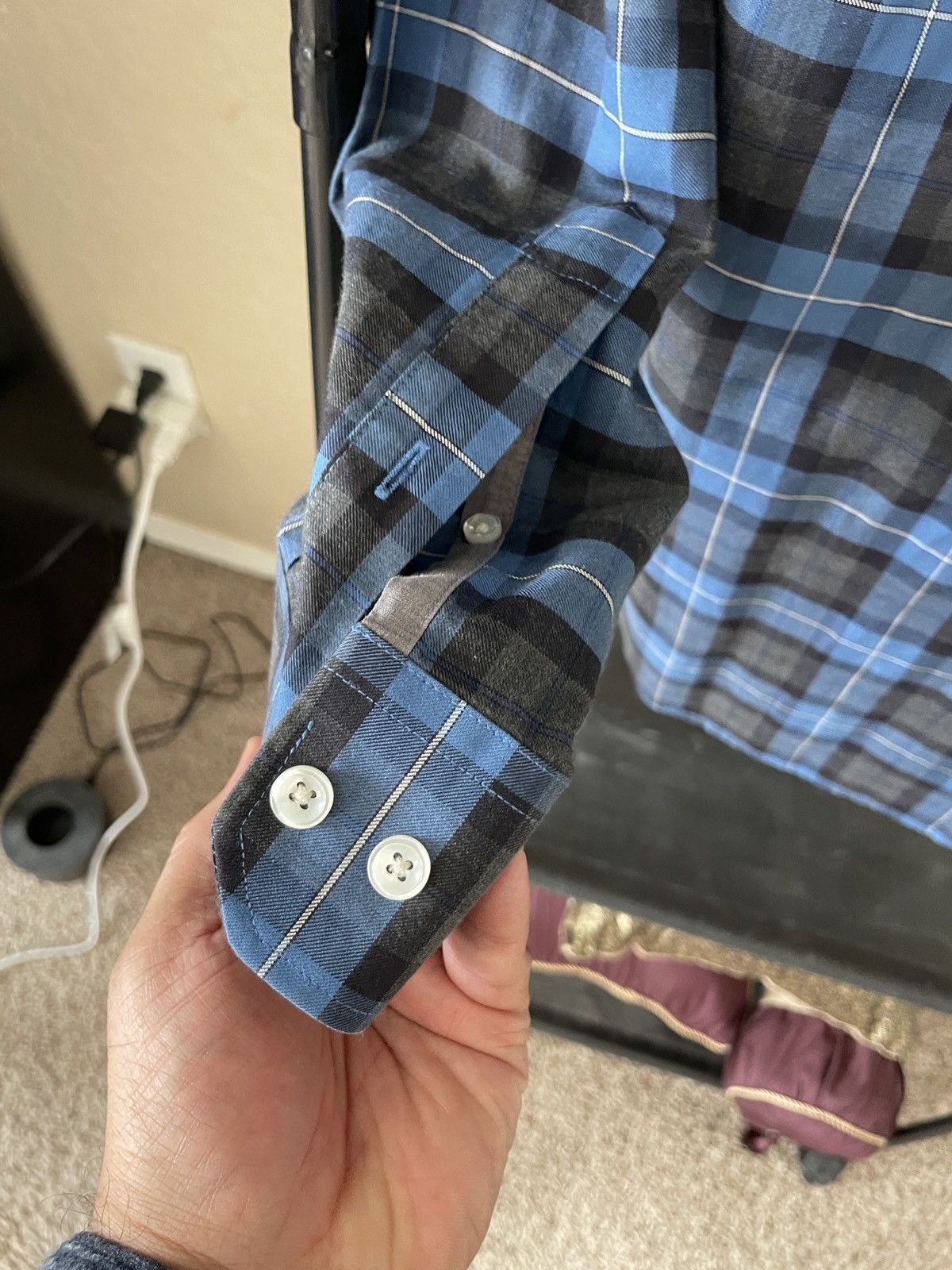 Todd Snyder Plaid Cotton Dress Shirt 16 32/33 Size US M / EU 48-50 / 2 - 6 Thumbnail