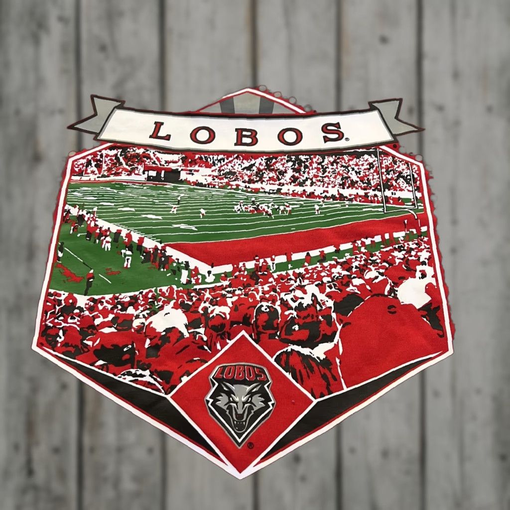 Champion Champion New Mexico Lobos Shirt Men 2XL Red Graphic Long Sleeve Pocket Football University Mens Size US XXL / EU 58 / 5 - 1 Thumbnail