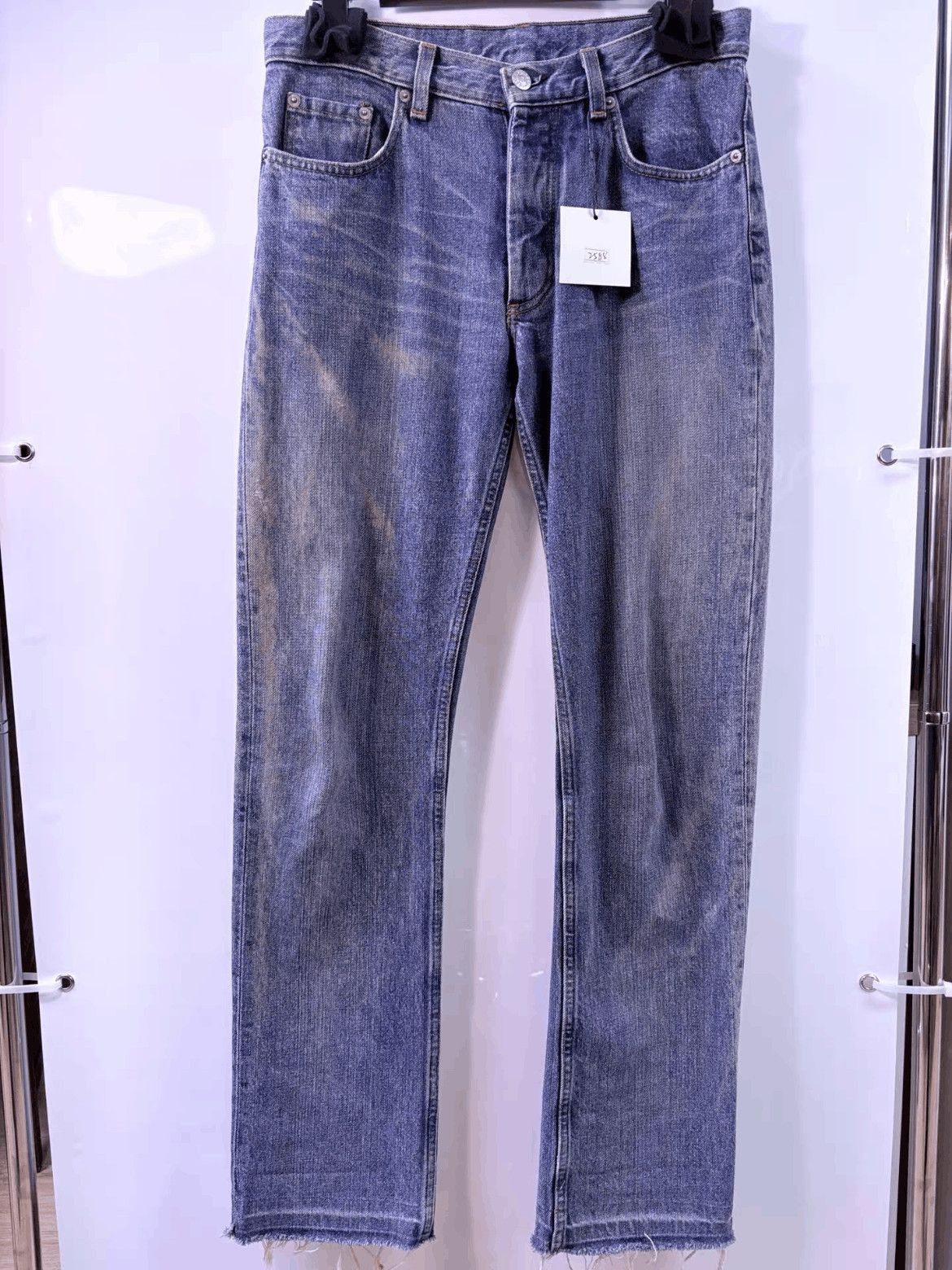 Helmut Lang Helmut Lang Rusted Washed Denim-2508 Size US 28 / EU 44 - 2 Thumbnail