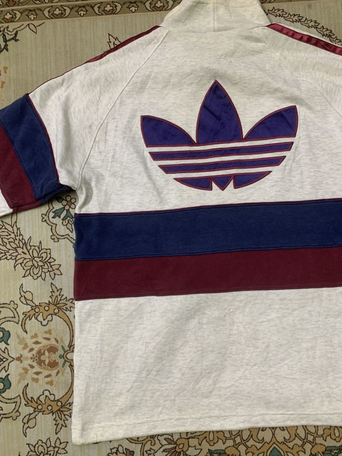 Adidas VINTAGE ADIDAS SWEATSHIRTS 90s BIG LOGO Size US M / EU 48-50 / 2 - 15 Thumbnail