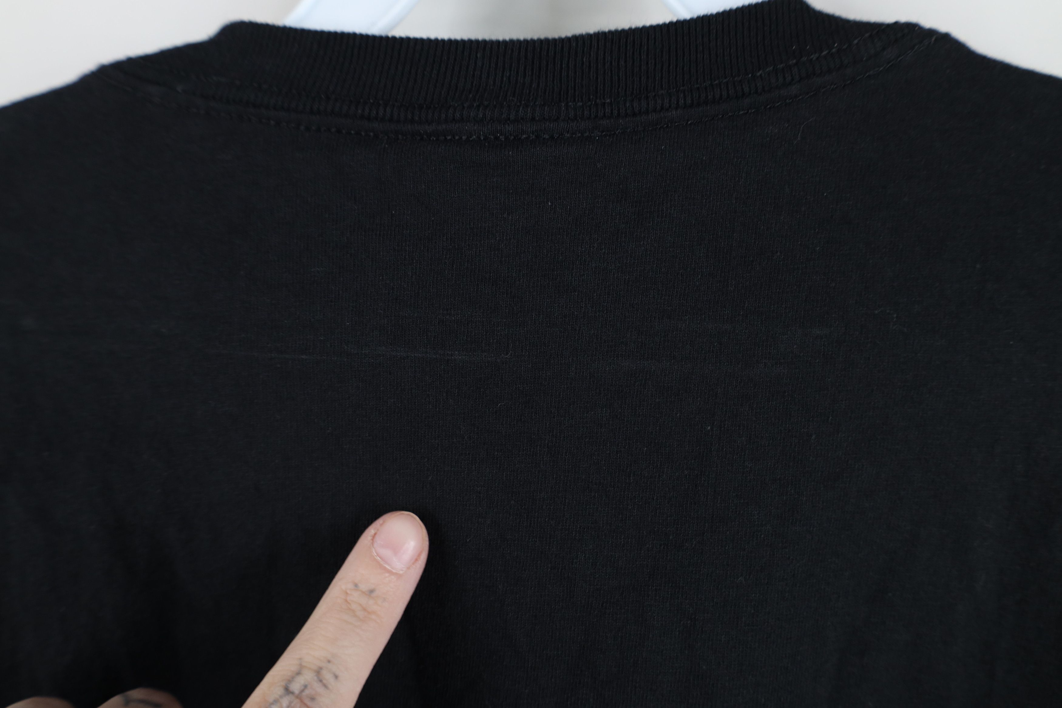 Vintage Vintage 90s Streetwear Short Sleeve T-Shirt Black Cotton Size US XXL / EU 58 / 5 - 10 Thumbnail