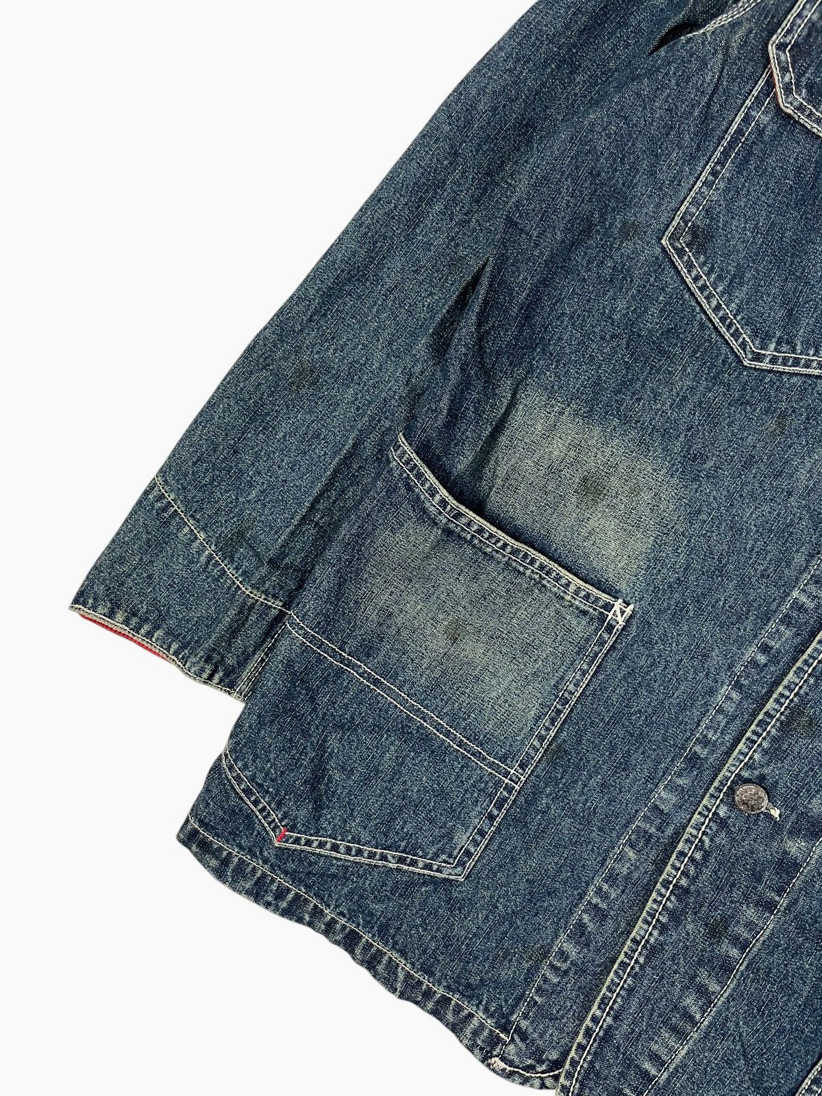 Vintage Vintage Texaco 13 Star Button Denim Jacket Size US L / EU 52-54 / 3 - 8 Thumbnail