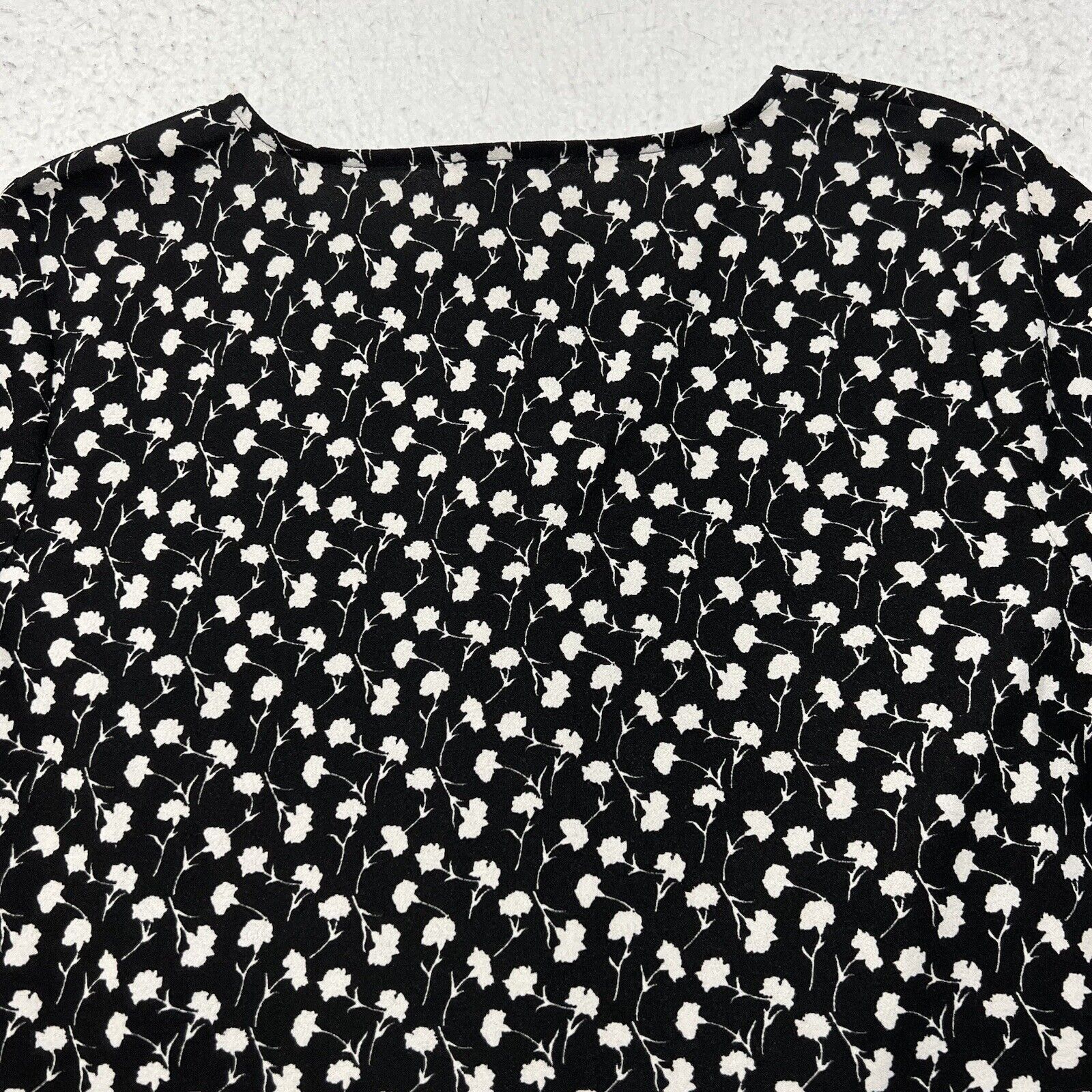 Other Talbots Large Lightweight Stretch Tie Front Floral Top Size L / US 10 / IT 46 - 10 Thumbnail