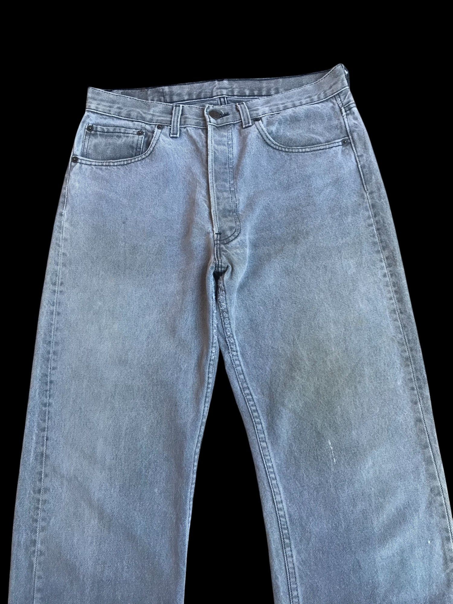 Levi's × Vintage W30x29 VINTAGE LEVIS 501 USA DIRTY DISTRESSED faded black Size US 30 / EU 46 - 5 Thumbnail