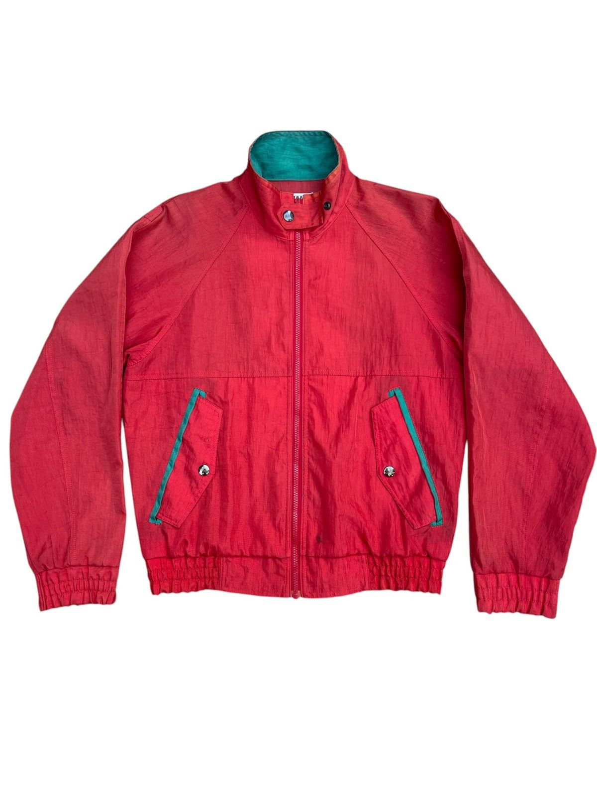 Sports Specialties × Vintage Vintage Kenz Sports Funny Motorcycle Club Jacket - Red Nylon Size US M / EU 48-50 / 2 - 2 Thumbnail