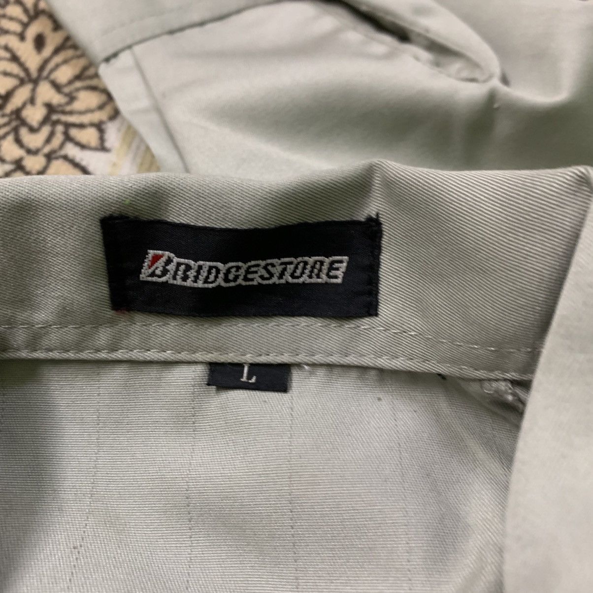 Vintage VINTAGE BRIDGESTONE JACKET Size US L / EU 52-54 / 3 - 12 Thumbnail