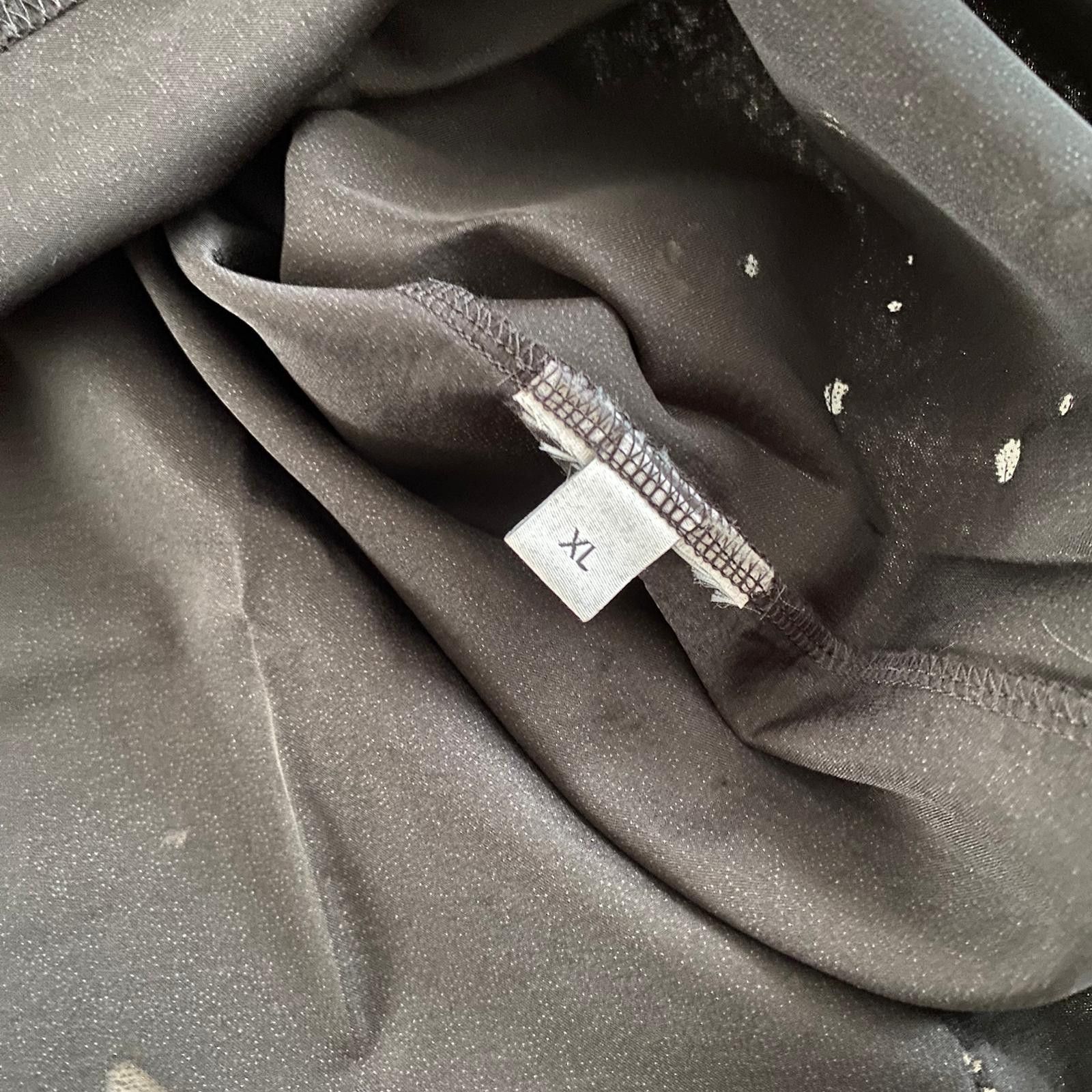 Givenchy Black Destroyed Logo Oversized T-Shirt Size US XL / EU 56 / 4 - 9 Thumbnail