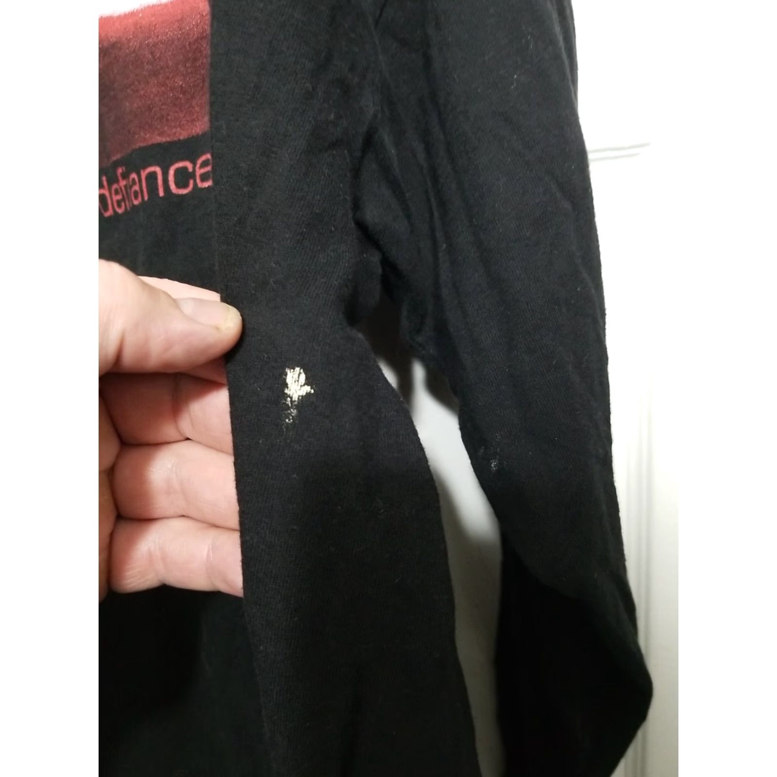 Vintage Vintage Assemblage 23 Defiance Shirt Men L Techno Electronic Tour Shirt Shirt Black Cotton Crew Neck Short Sleeve M&O KNITS Vintage Yes Women? Mens Size US L / EU 52-54 / 3 - 3 Thumbnail