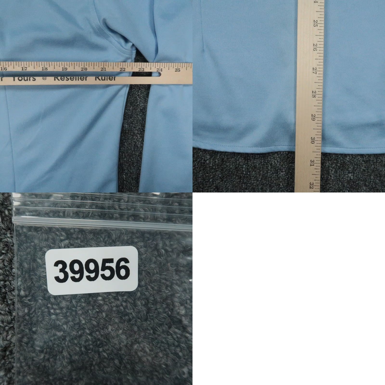 Vintage Ministry of Supply Shirt Mens XL Blue Slim Fit Button Up Long Sleeve Stretch Size US XL / EU 56 / 4 - 8 Thumbnail