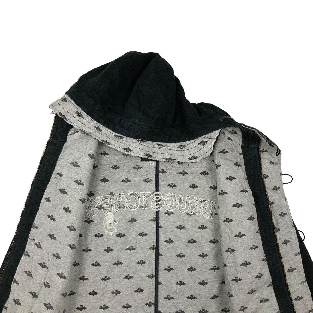Hysteric Glamour 🔥VINTAGE BIKER JACKET PARKA DRUG STORES PUNK DESIGN Size US M / EU 48-50 / 2 - 11 Thumbnail