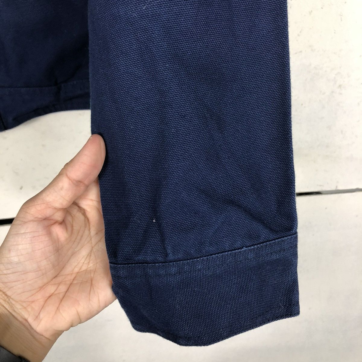Japanese Brand 🔥VINTAGE CHORE BIKER JACKET CAFE RACER NELSON JAPAN Size US L / EU 52-54 / 3 - 17 Thumbnail