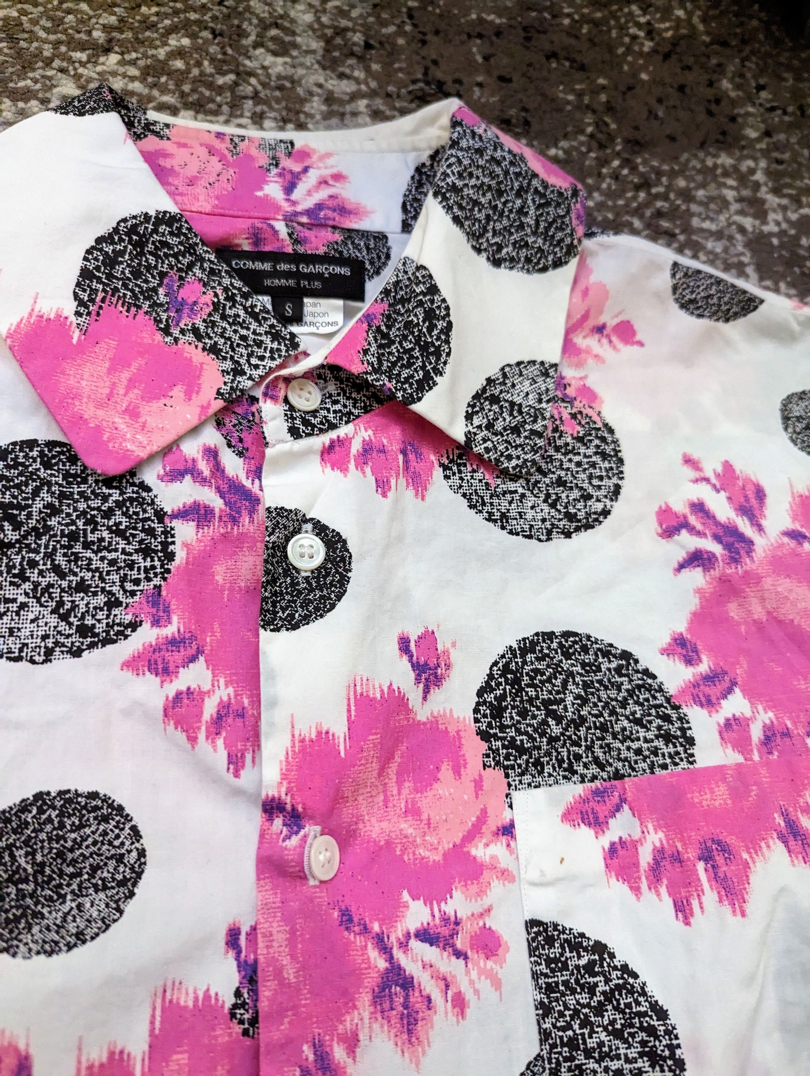 Comme des Garcons Homme Plus CdG Homme Plus AW12 Printed Shirt Size US S / EU 44-46 / 1 - 4 Thumbnail