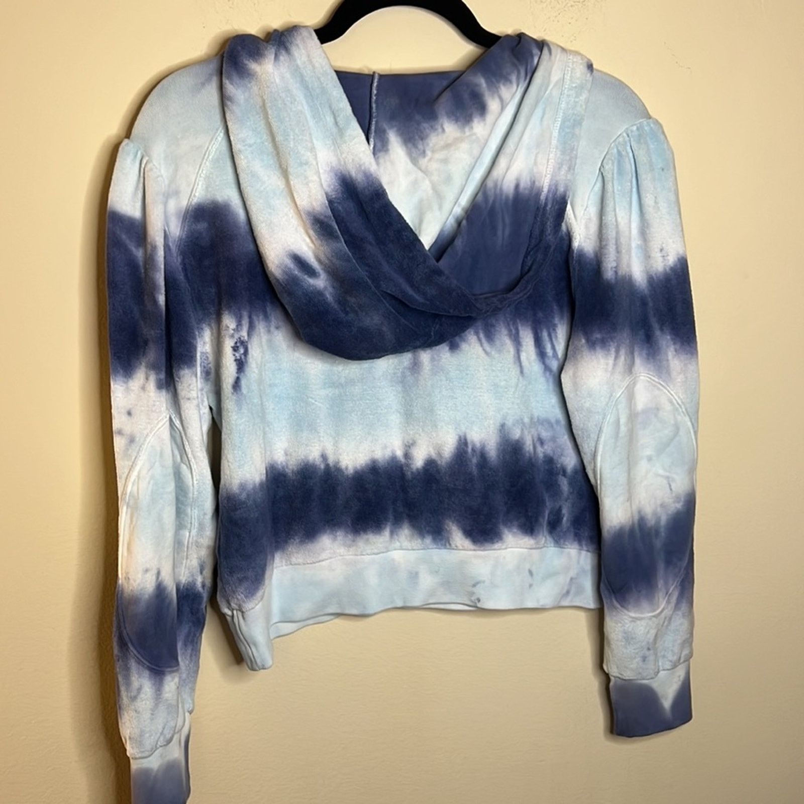LoveShackFancy LoveShackFancy Kirby Hoodie Sweater- Blue Wave Size S Size S / US 4 / IT 40 - 11 Thumbnail