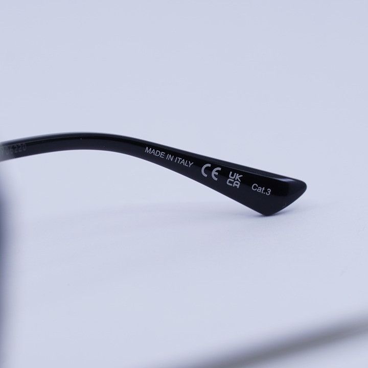 Saint Laurent Paris Saint Laurent SL690 DUST 003 Sunglasses Silver Aviator Frame Size ONE SIZE - 8 Thumbnail