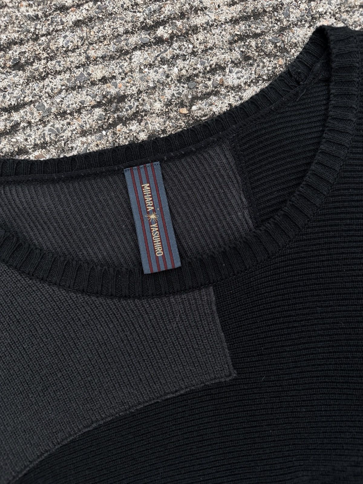 Maison MIHARA YASUHIRO Mihara Yasuhiro Reconstructed Punk Knitted Shirt Size US M / EU 48-50 / 2 - 4 Thumbnail