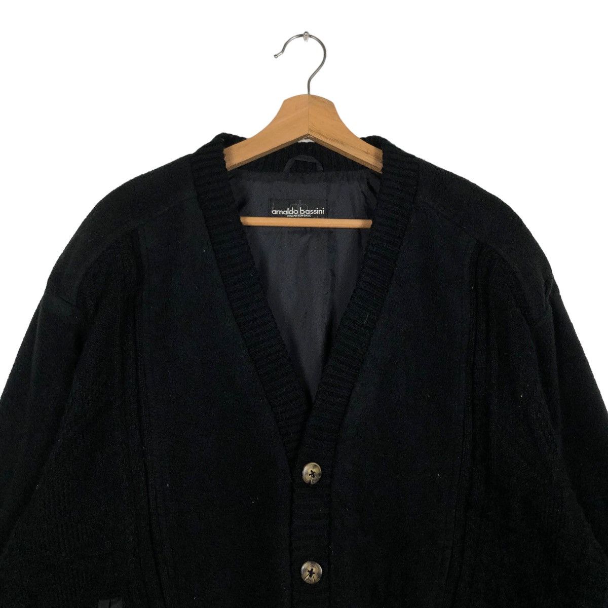 Japanese Brand Vintage Cardigan Bomber Jacket Arnaldo Bassini Navajo Aztec Size US M / EU 48-50 / 2 - 3 Thumbnail
