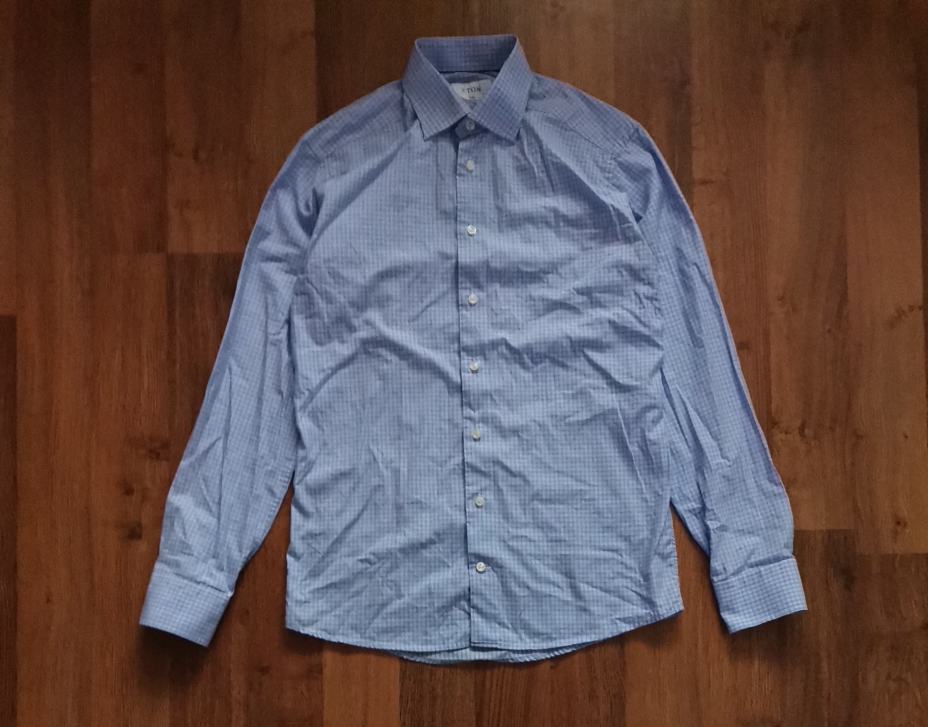 Eton Eton Checkered Shirt Size US S / EU 44-46 / 1 - 1 Thumbnail
