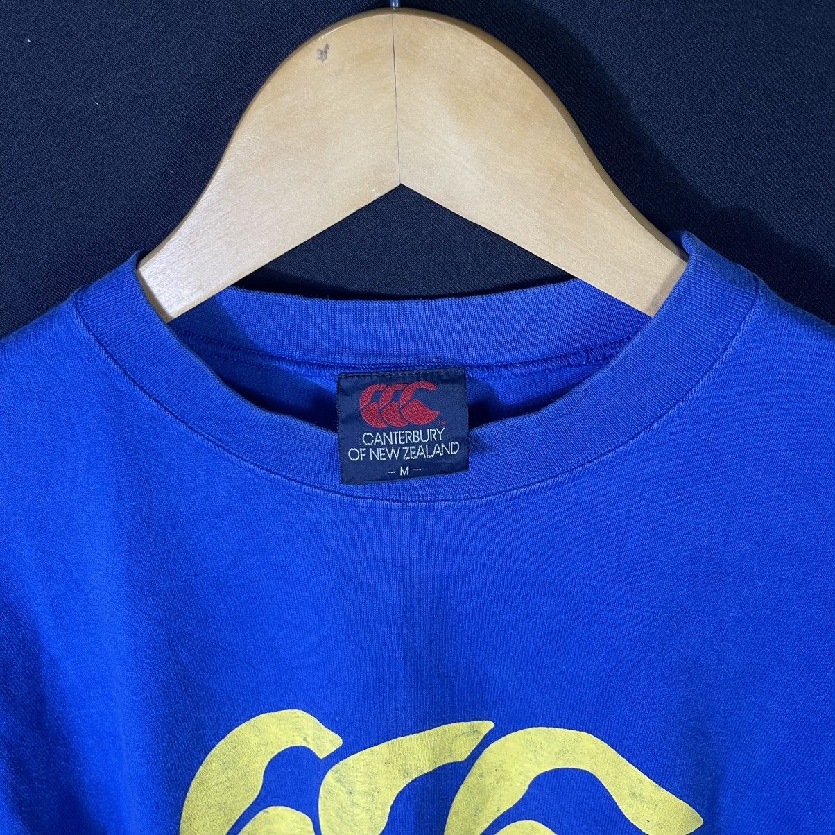 Canterbury of New Zealand Vintage Canterbury RUCK Big Logo Spellout Rugby Tshirt Size US M / EU 48-50 / 2 - 4 Thumbnail