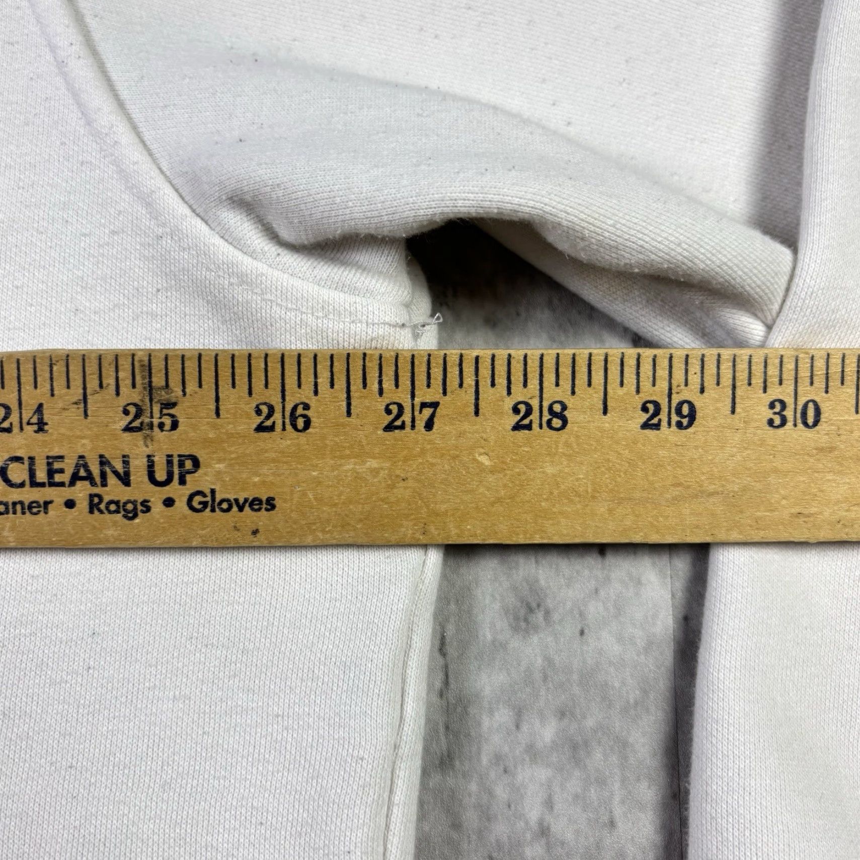 Nike VINTAGE Nike Hoodie White Pullover Embroidered Swosh Silver 90s Y2K Adult XL Mens Pullover Hooded Fleece Sweatshirt Gym & Training OO Size US XL / EU 56 / 4 - 3 Thumbnail