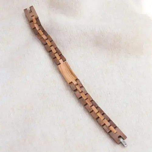 VIBE Unisex Wooden Bracelet Size ONE SIZE - 3 Thumbnail