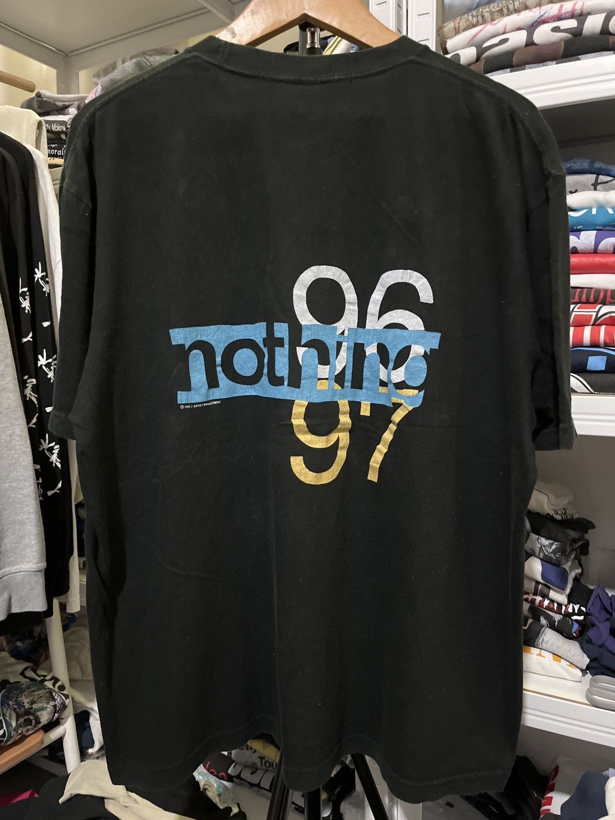 All Sport Vintage Nine Inch Nails 95 96 Tour Shirt Size US XL / EU 56 / 4 - 10 Thumbnail