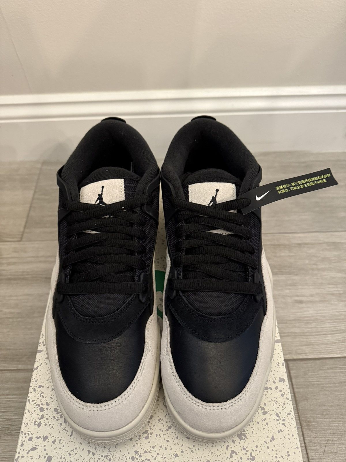 Jordan Brand Air Jordan 4 RM FQ7939-001 Black Light Bone Dark Grey Sz 11 Size US 11 / EU 44 - 5 Thumbnail