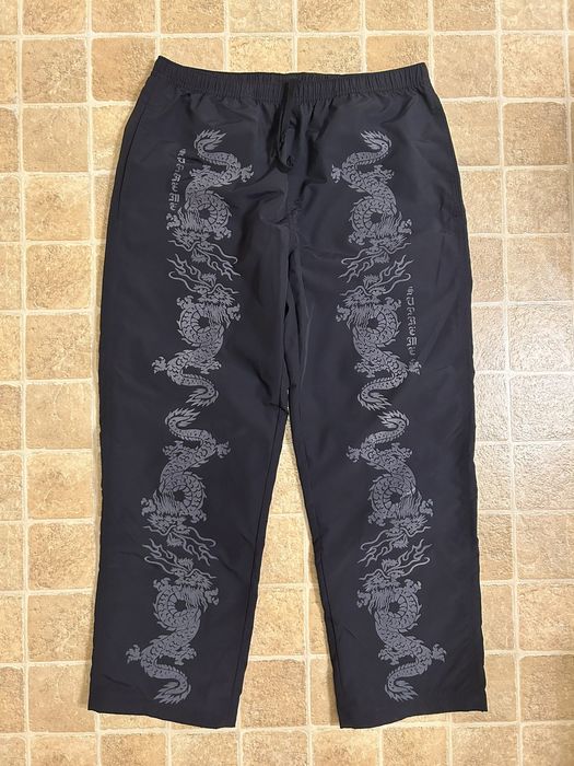 supreme dragon track pants