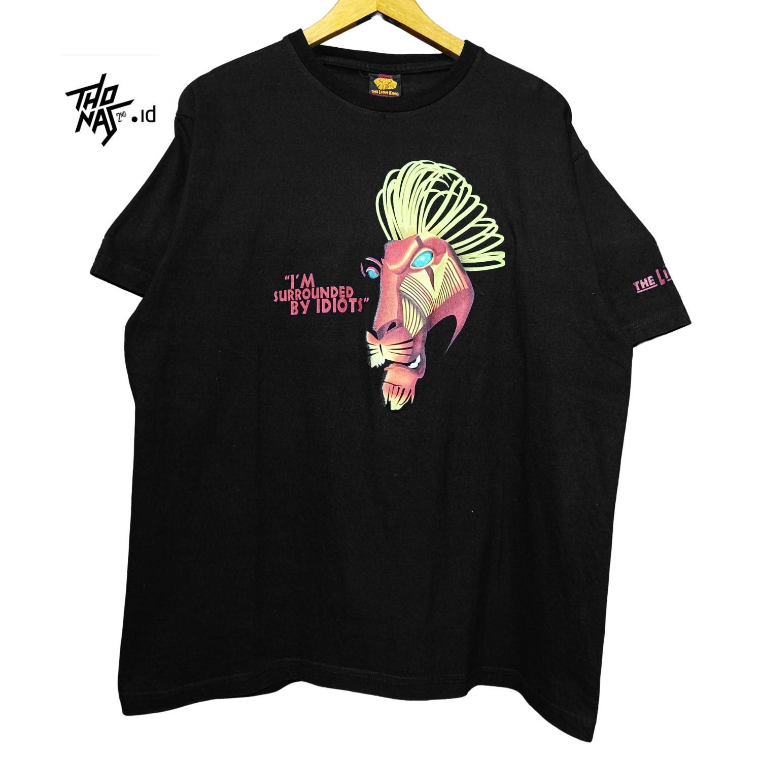 Disney Lion King Scar Surrounded by Idiots Size US L / EU 52-54 / 3 - 2 Thumbnail