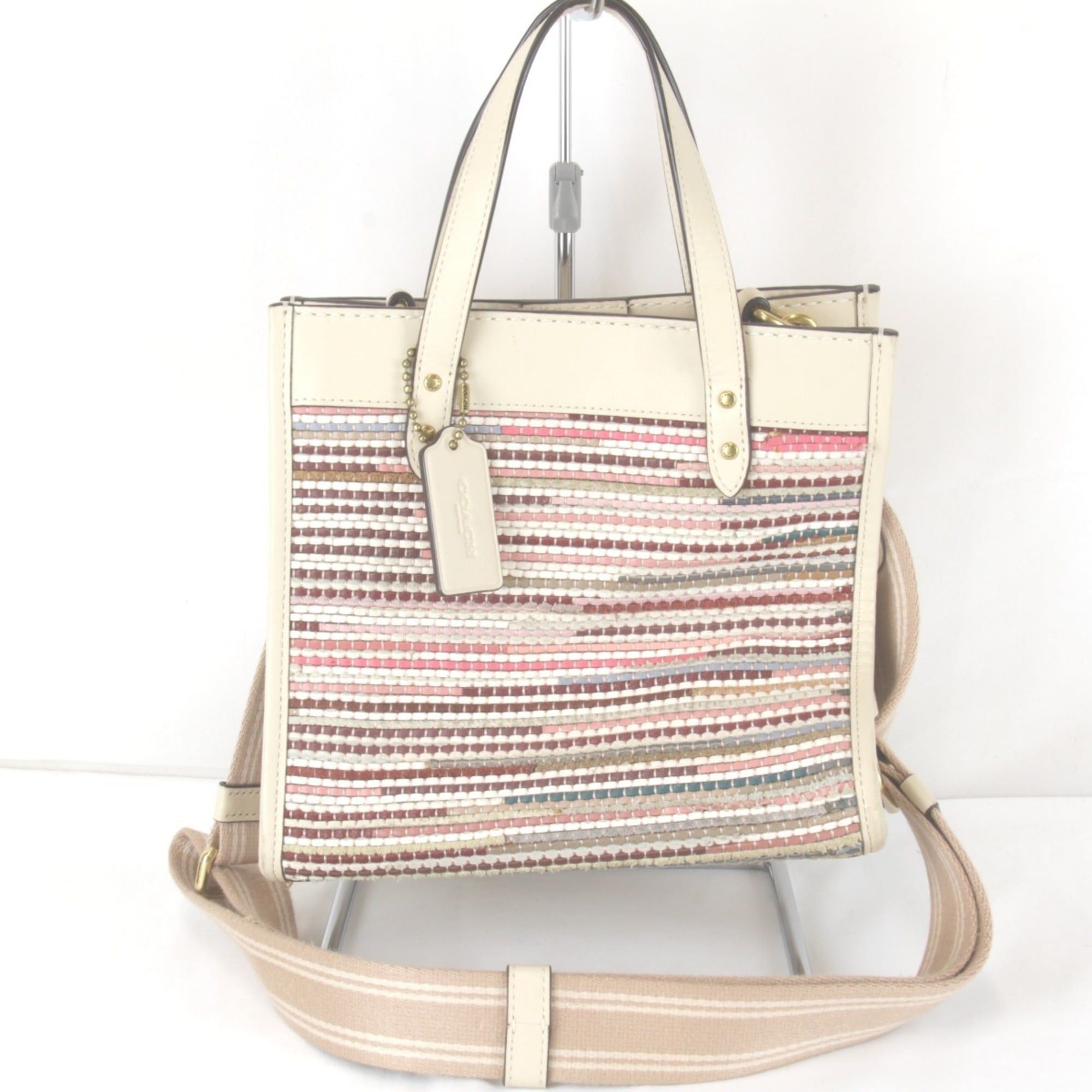 Coach COACH Field Tote 2-way Shoulder Bag M2080-C3860 Leather Multicolor Women's Size ONE SIZE - 1 Thumbnail