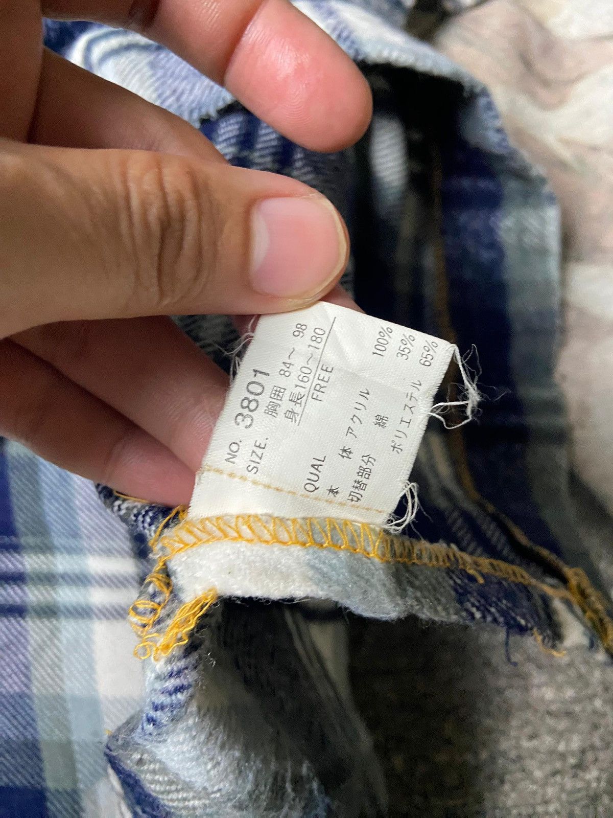 Japanese Brand Japanese Brand Plaid Checkered Pullover Hoodies (165) Size US M / EU 48-50 / 2 - 11 Thumbnail