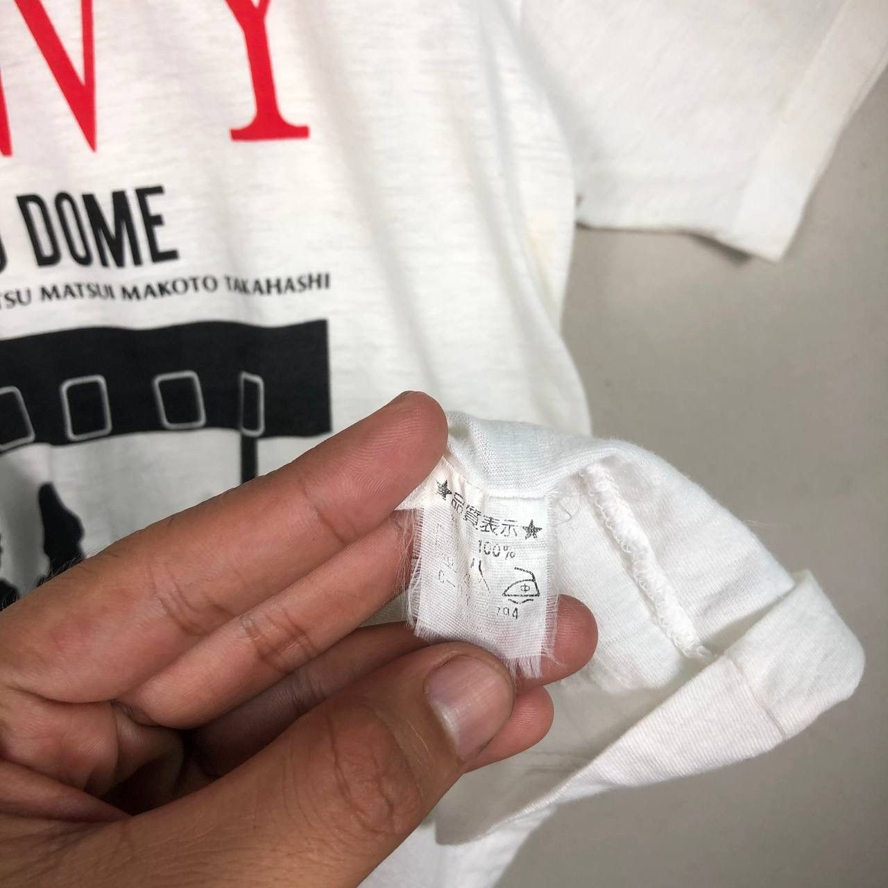 Band Tees Vintage 1988 Boowy “Last Gigs” Live Tokyo Dome Rock Tshirt Size US M / EU 48-50 / 2 - 7 Thumbnail
