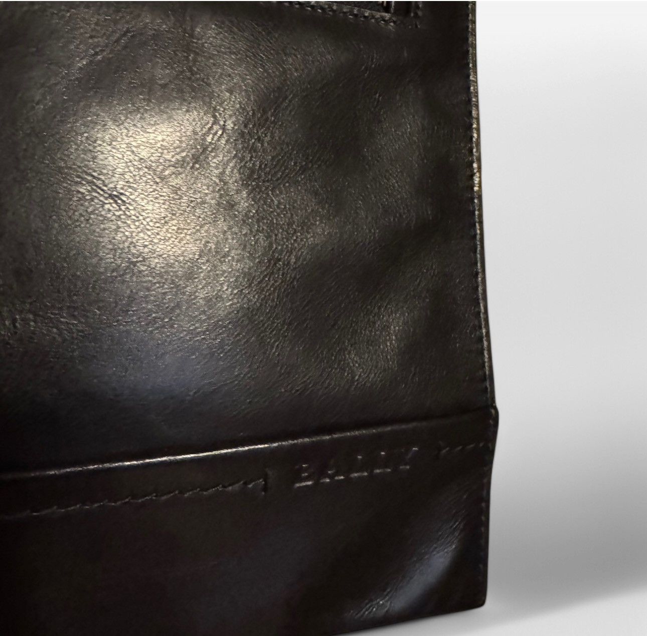 Bally × Leather Bally Mens Tamarac Shoulder Bag Size ONE SIZE - 2 Thumbnail