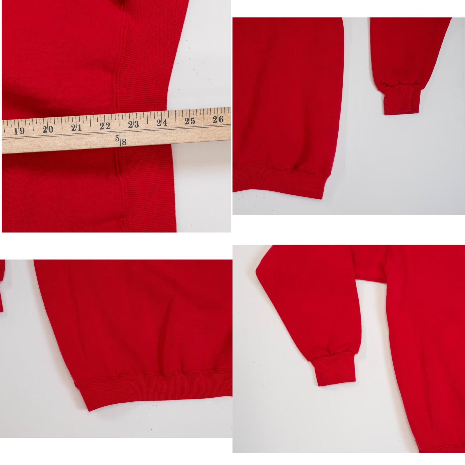 NCAA VINTAGE University of Wisconsin Badgers Sweatshirt Women XL Red Lee Sport Shirt Womens LG? Size XL / US 12-14 / IT 48-50 - 8 Thumbnail