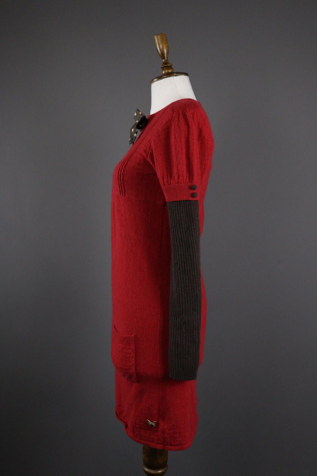 Kenzo Girls Kenzo Wool Designer Casual Knit Sweater Dress Size M Size M / US 6-8 / IT 42-44 - 6 Thumbnail