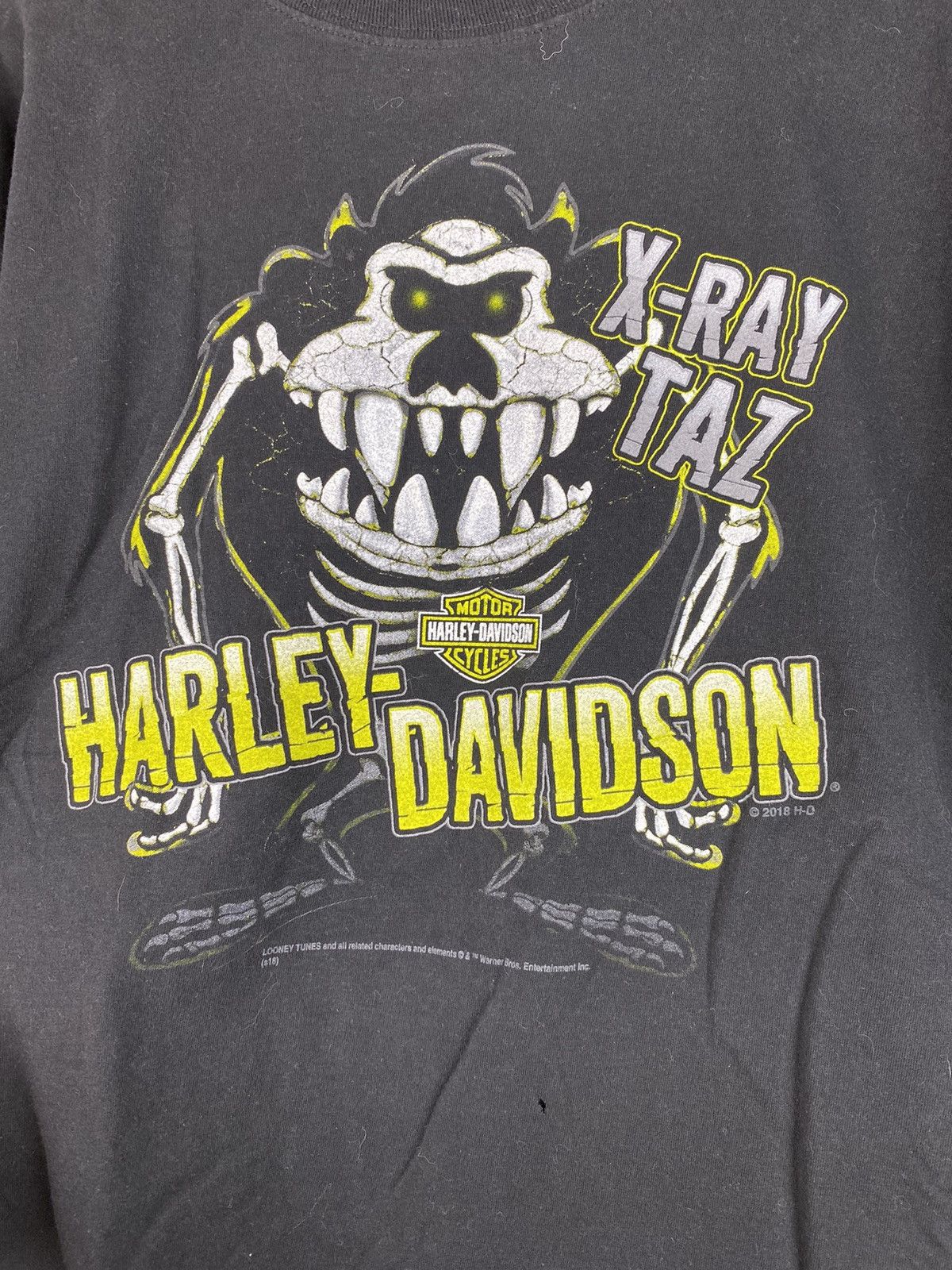 Harley Davidson Harley Davidson Looney Tunes Taz T Shirt Tasmanian Devil Size US L / EU 52-54 / 3 - 2 Thumbnail