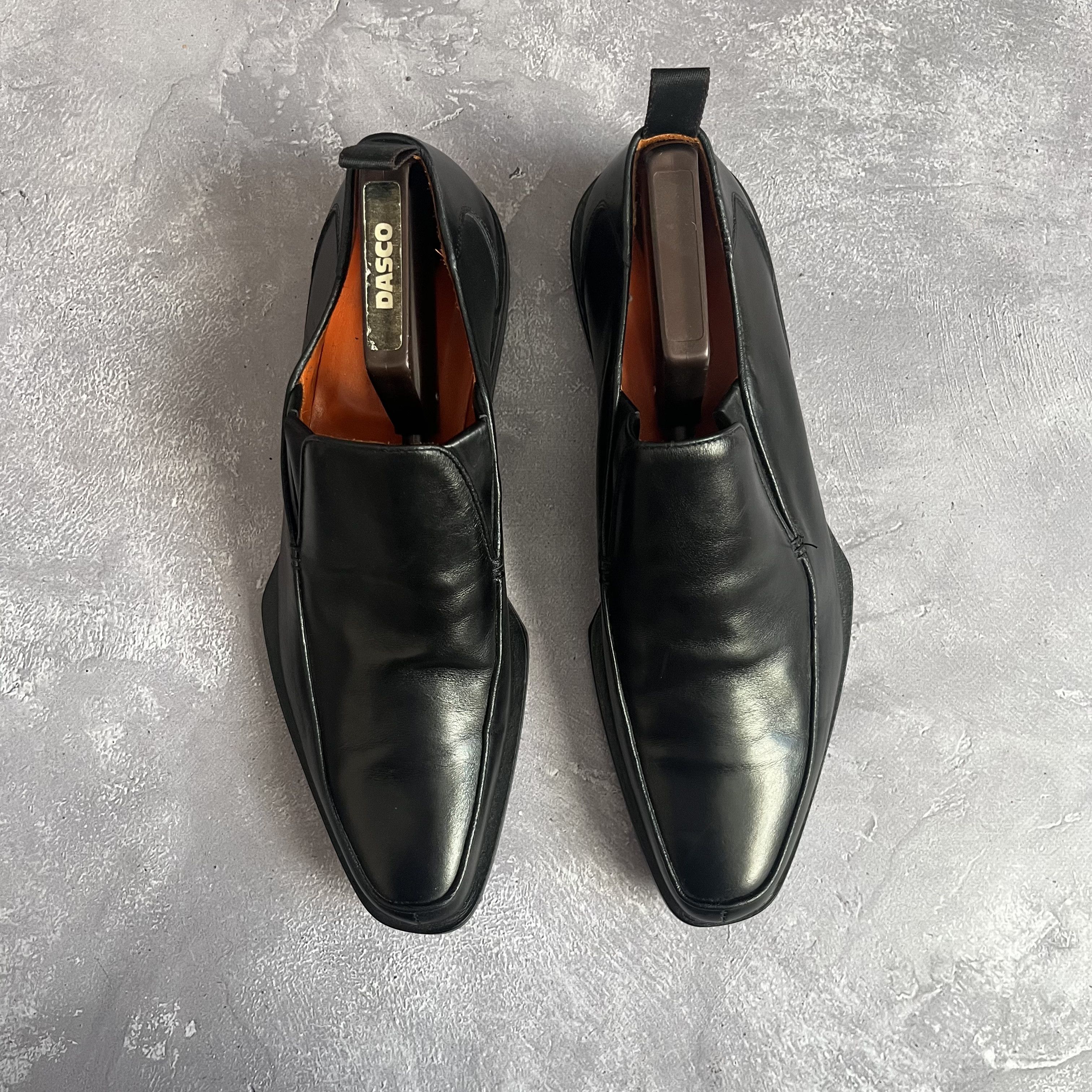 Oliver Sweeney Oliver Sweeney Stella Tan Black Leather Slip On Shoes Mens Size US 12.5 / EU 45-46 - 2 Thumbnail