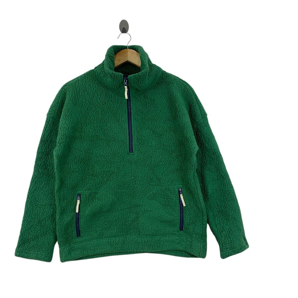 J.Crew Vintage J.CREW 2005 FALL COLLECTION Sherpa Fleece Jacket Size S / US 4 / IT 40 - 4 Thumbnail