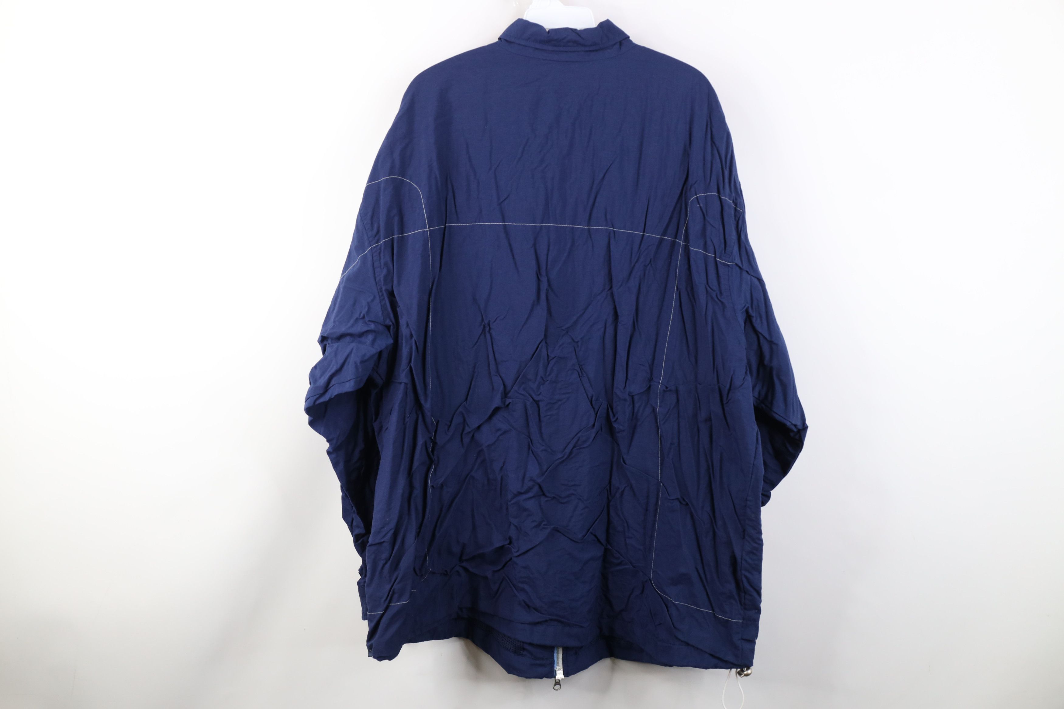 Nike Vintage Nike Air Jordan Jumpman Windbreaker Jacket Blue Size US XXL / EU 58 / 5 - 14 Thumbnail