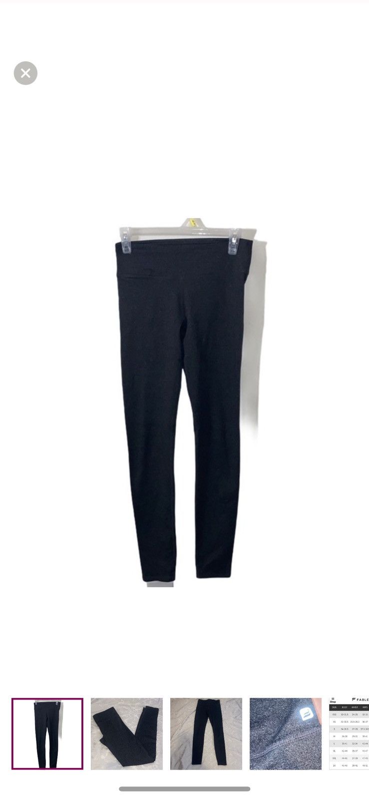 Fabletics Fabletics full length grey leggings Size 26" / US 2 / IT 38 - 1 Thumbnail
