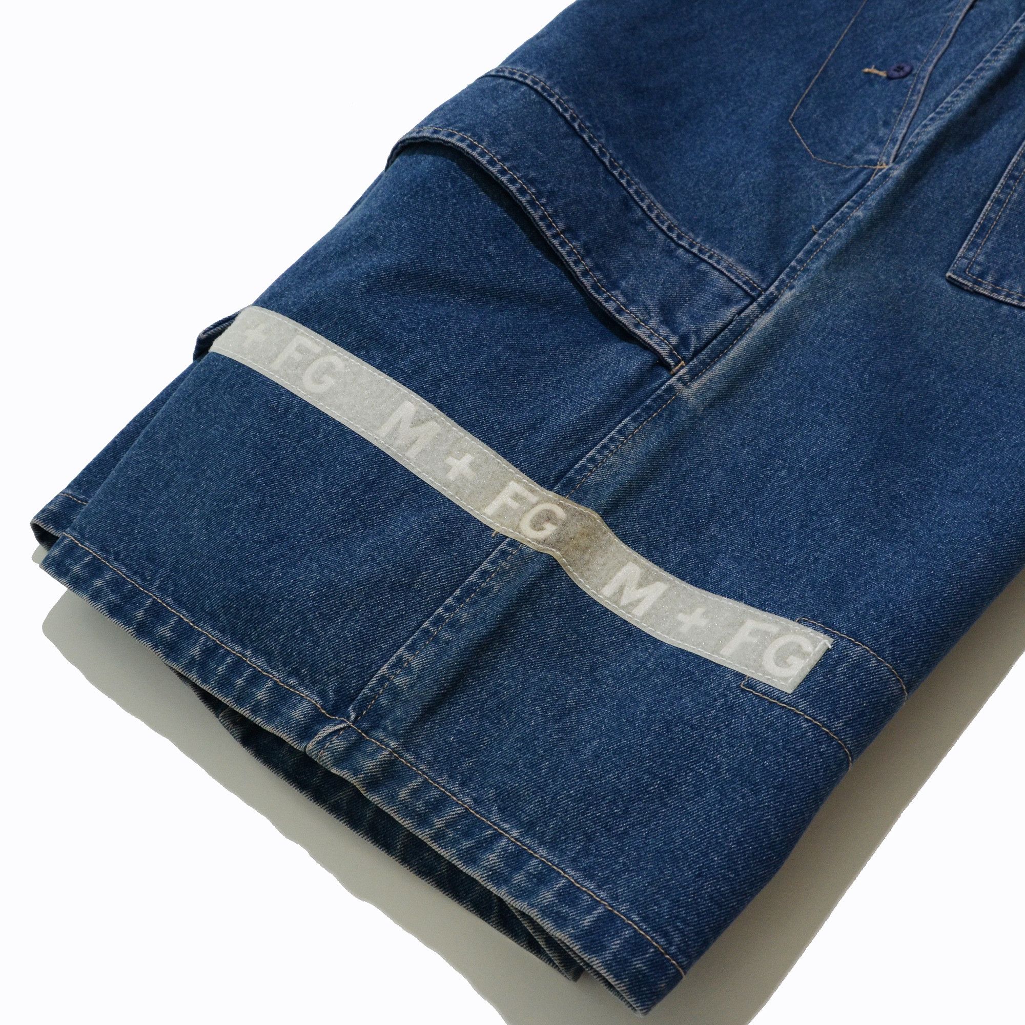 Marithe + Francois Girbaud M+FG W40 Cargo Jorts Y2K Hip Hop 2006 Craft Size US 40 / EU 56 - 4 Thumbnail
