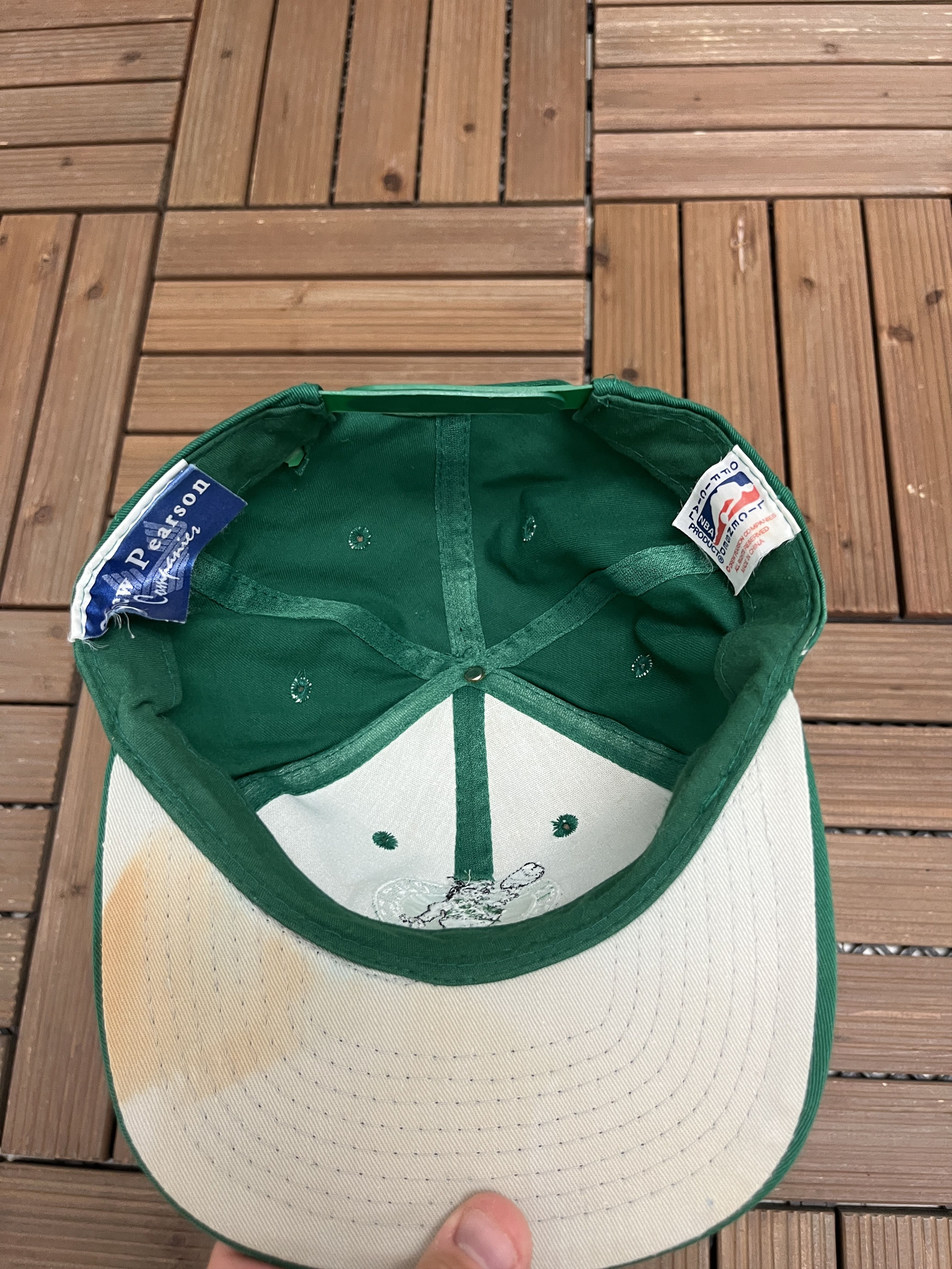Vintage Boston Celtics Embroidered Vintage Snap Back Hat Size ONE SIZE - 6 Thumbnail