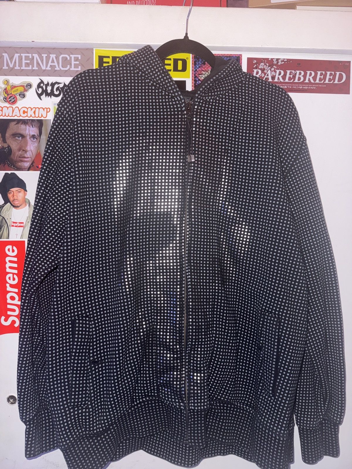 Freshjive Freshjive DOT Skull zip up hoodie Size US L / EU 52-54 / 3 - 2 Thumbnail