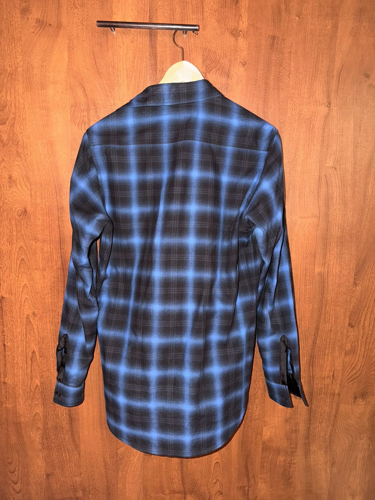 Saint Laurent Paris Saint Laurent Blue/Black shirt Size US S / EU 44-46 / 1 - 2 Thumbnail
