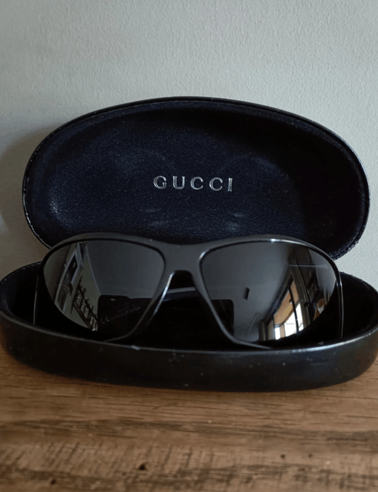 Gucci Gucci Sunglasses GG1583 Mask Logo Shield GG Sport Vintage Size ONE SIZE - 2 Thumbnail