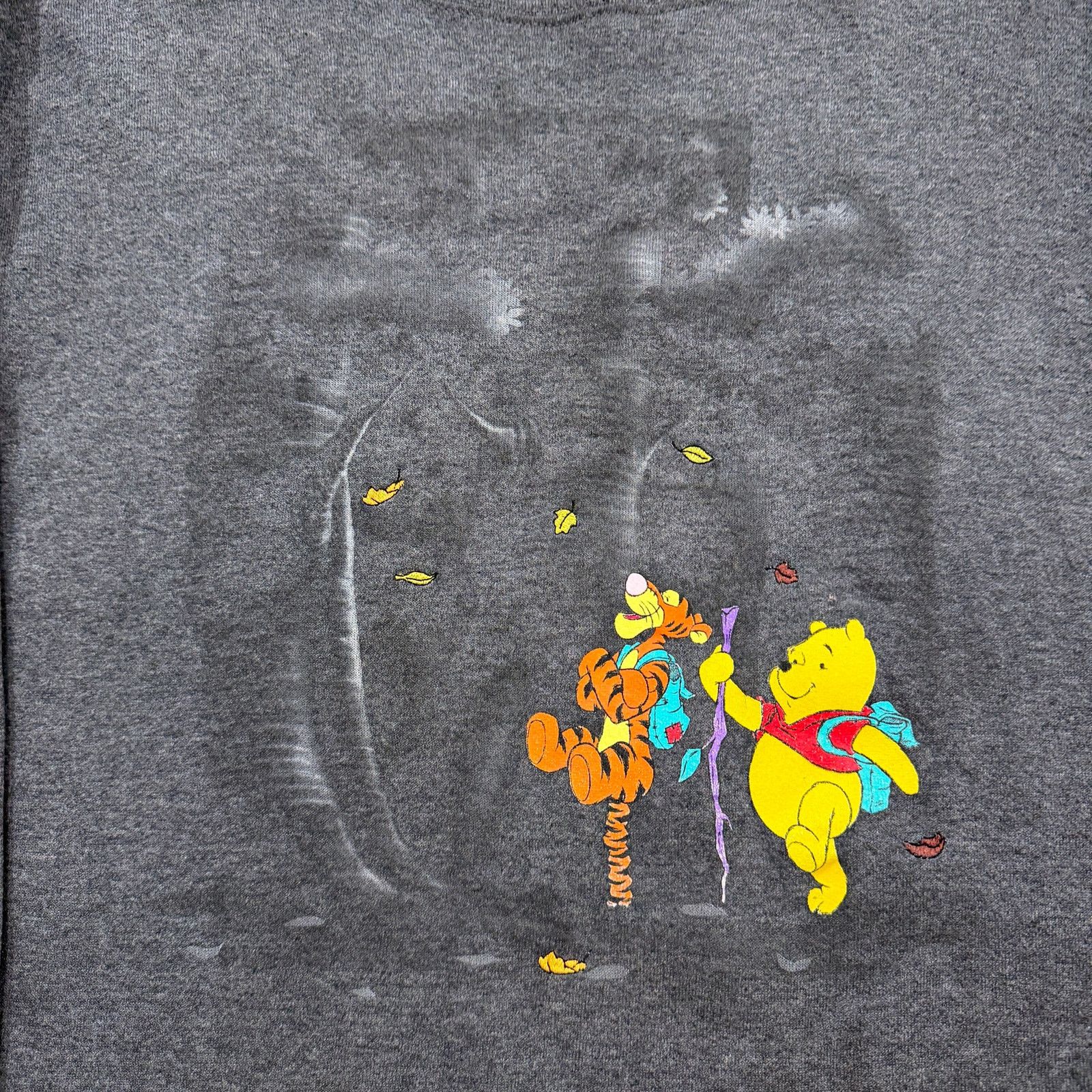Vintage Vintage Disney Winnie The Pooh Sweatshirt Women's 2XL Gray Size XXL / US 16-18 / IT 52-54 - 3 Thumbnail
