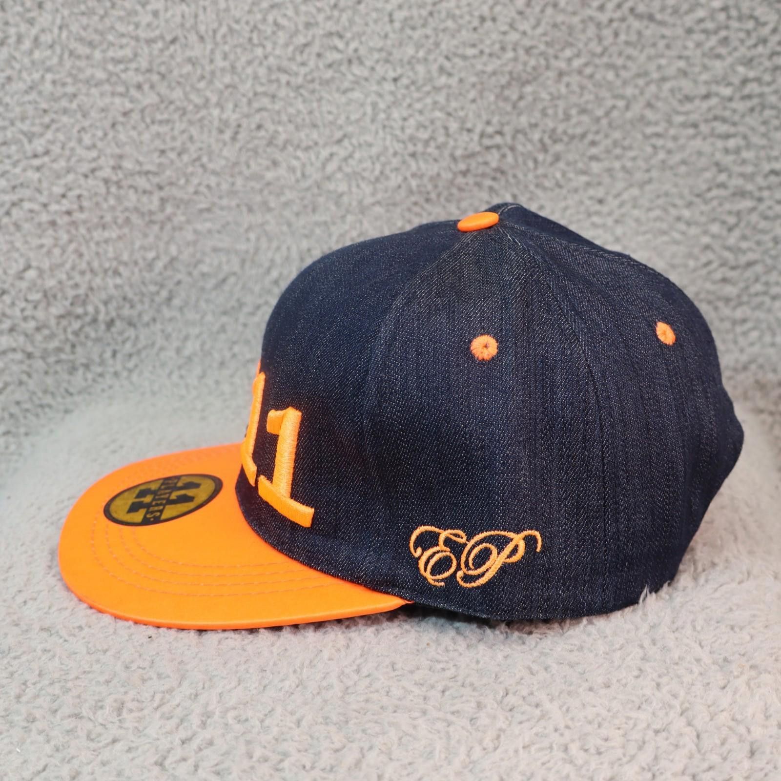 Other Black Orange Hat Cap Snapback Eleven Players EP11 Denim sk8 Size ONE SIZE - 2 Thumbnail