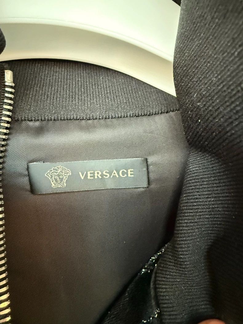 Versace Versace Flocked sequin men's coat Size 3XL / US 20-22 - 2 Thumbnail