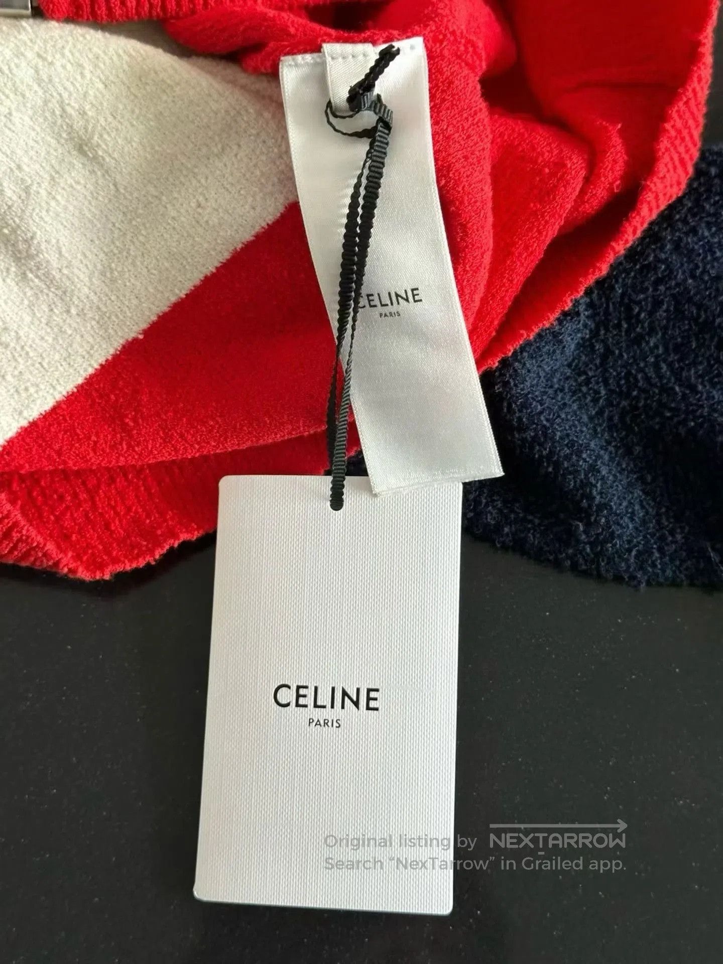 Celine CELINE Triomphe zip-up hooded jacket| Size L / US 10 / IT 46 - 3 Thumbnail