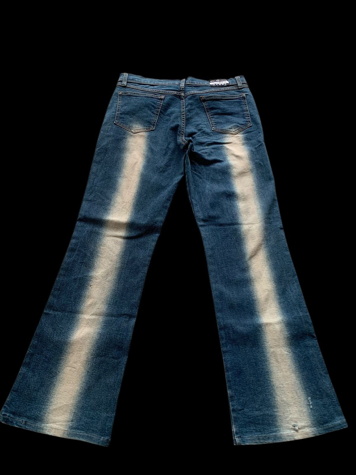 If Six Was Nine × Japanese Brand × Vintage Watch L.A Jeans Flare Vintage Distressed Denim Size 32" / US 10 / IT 46 - 12 Thumbnail