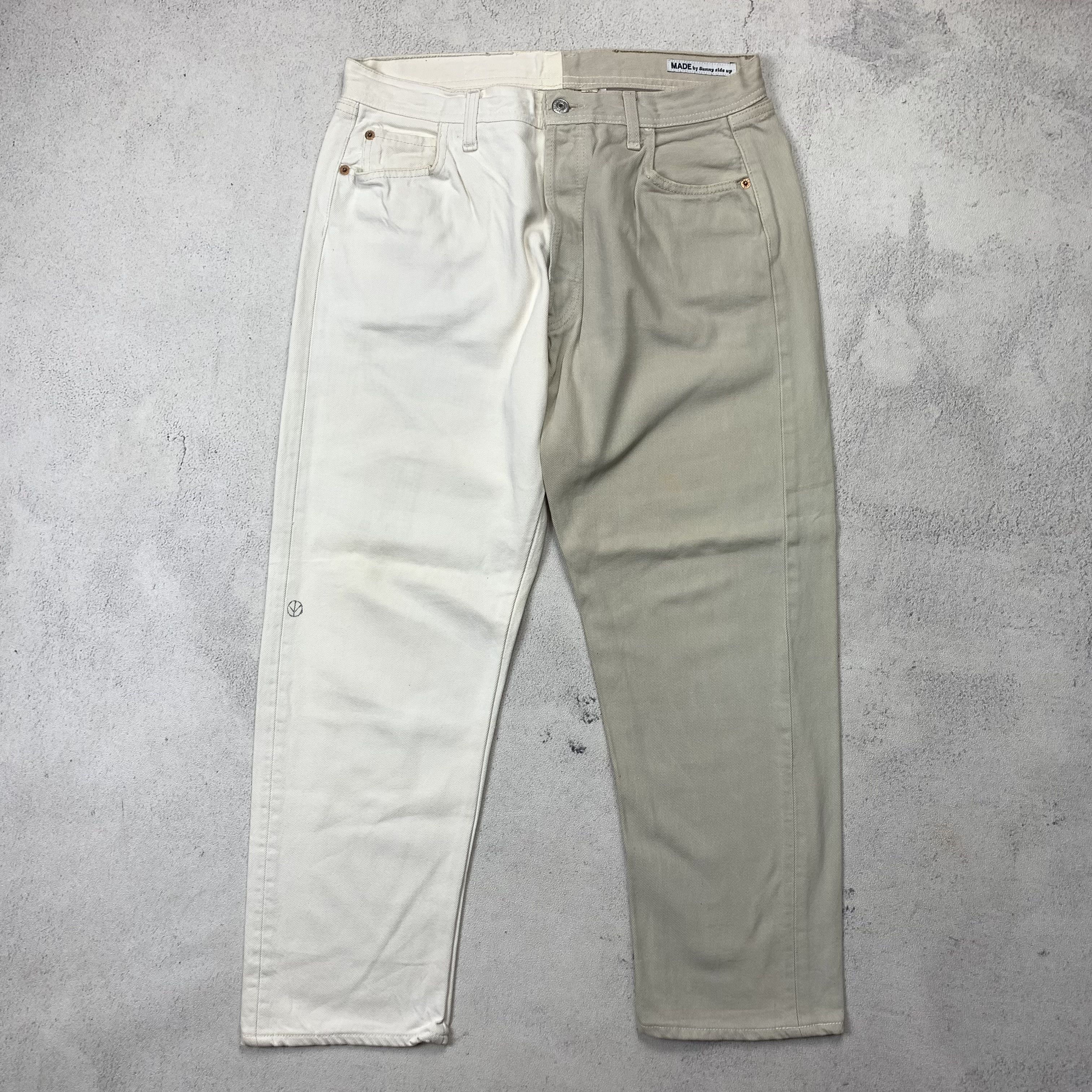 Levi's Vintage Levi's Reconstructed Split Pants by Sunny Side Up Size US 31 - 1 Thumbnail